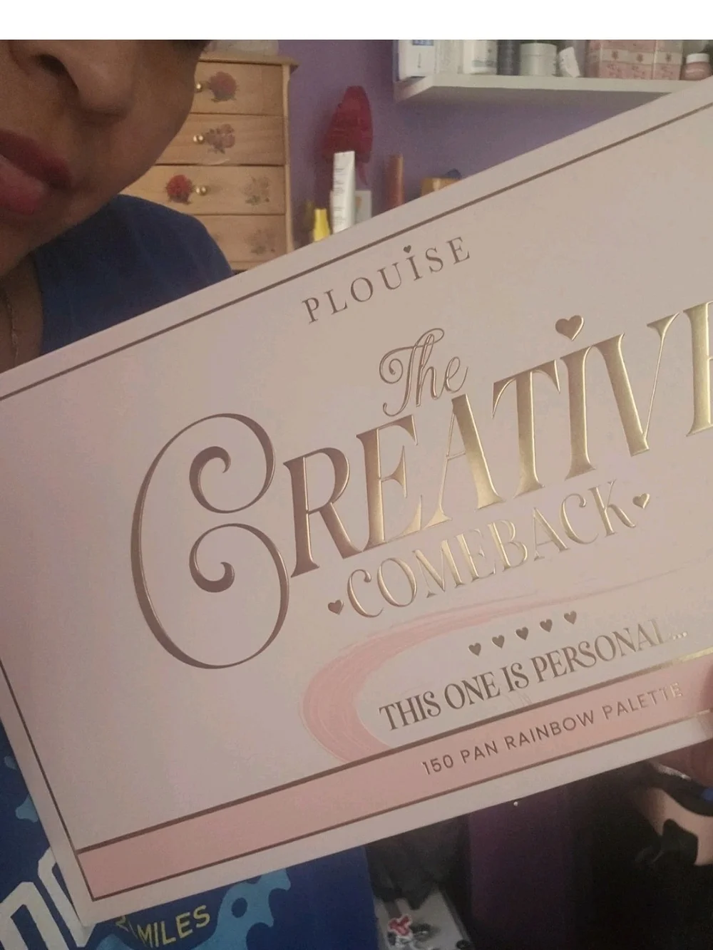 Teddy Cosmetic Set in Cream - PLOUSIE CAM BACK PALETTE EYESHADOW